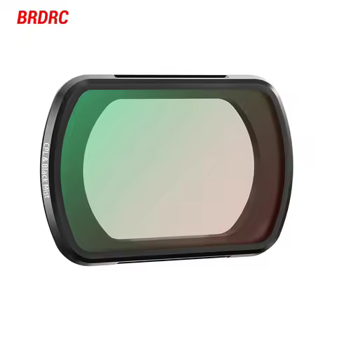 BRDRC Black Mist Lens Filters Set for DJI Osmo Pocket 3 Magnetic Design Star 8X/LPR Wide-angle Profe