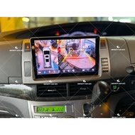 Toyota Estima Vellfire Alphard Android Player With 360 Camera