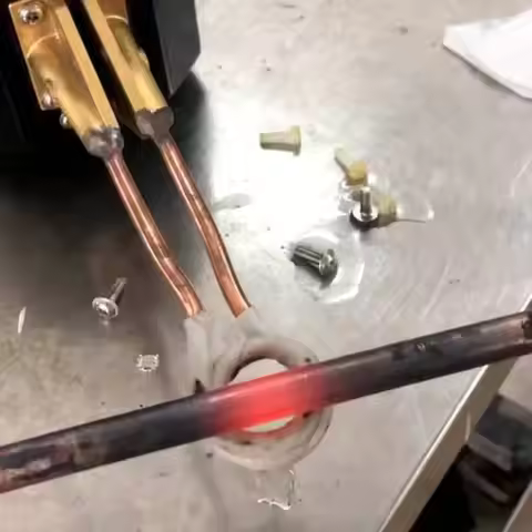 10kw-100kw Portable Induction Welding Machine For Copper Pipes Brazing