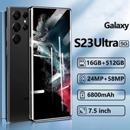 Hp murah original asli Galaxy S23 ultra Smartphone 7.5 lnci WIFI 4G/5G Handphone 16GB/512GB HD Kamer