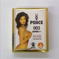 Peace 003 Super Thin Anti-Aids Condom 安全套 / 避孕套 3's