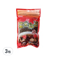 耆盛 紫米紅豆  500g  3包