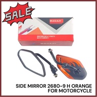 MOTORCYCLE SIDE MIRROR 2680-9 H ORANGE