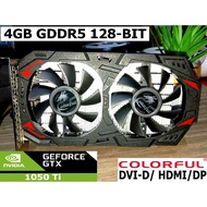GTX1050Ti  4GB/128BIT GDDR5 Colorful brand used almost new.