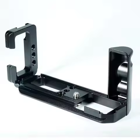 Vertical L Type Bracket Hand Grip for Fujifilm Fuji X-E4 XE4 Camera Holder for Arca Swiss Type Quick