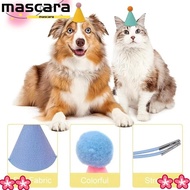 MARA Cone Hats, 6pcs Set Colorful Mini Party Hats,  Lightweight Party Hats Birthday