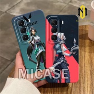 Softcase Infinix Hot 60i - Hot 60 4g - Hot 50 Pro Plus 4g 5g Casing hp - Tpu Bumper - Macaron Case