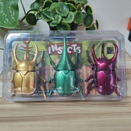 Beetle Clockwork Toy Creative Clockwork Beetle Moving Insect Model Simulation Toy Educational Gifts