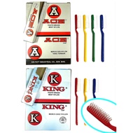 King Nylon Tooth Brush / Ace Tooth Brush Best Nylon / Toothbrush Adult Ace Berus Gigi Nylon