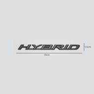 3D Chrome Glossy Black ABS Letters IS200 IS250 IS300 IS350 IS300h IS200t HYBRID Emblem For Lexus Car
