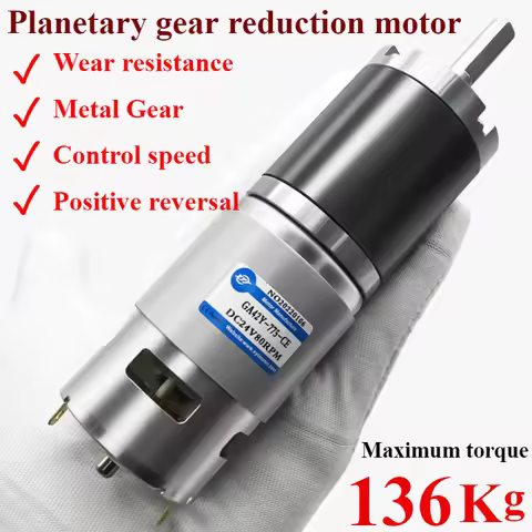 GA42Y-775 12v24v DC reducer motor planetary gear high-power high torque micro speed regulating low-s