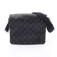 【二手】LOUIS VUITTONDistrict PM NM 單肩包，Monogram Eclipse M44000，PVC塗層帆布，皮革，District PN NM