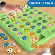 2-4 Player Flip Chess Memory Game Board Games ouble Player Battle Puzzle Toy