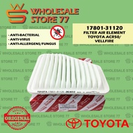 ELEMENT AIR FILTER TOYOTA ACR50 / VELLFIRE 17801-31120