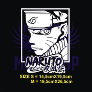 Naruto reflective sticker cutting