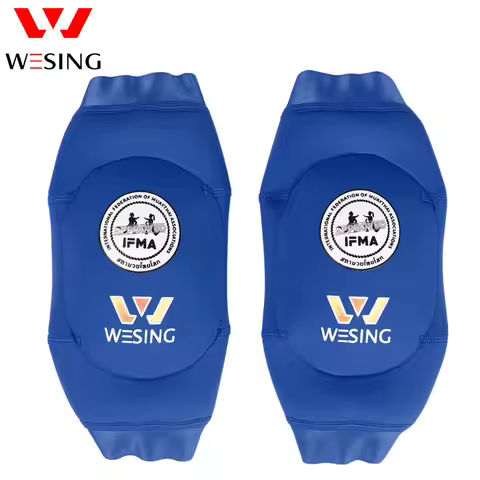 Wesing Muay Thai Elbow Guards Elbow Pads Sanda Protector Karate Taekwondo Equipment Arm Guard Knee G