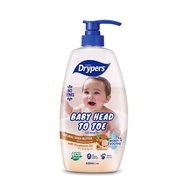 Drypers Baby Head To Toe N.Shea Butter (650ml)