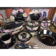 Set Pinggan Mangkuk Melamine Combo Set Gianora dan Kimaya / Melamine plate