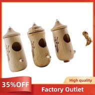 3PCS Bird House Wooden Exterior Bird Swinging Bird Nest   Sparrow Bird House Factory Outlet