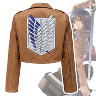 Attack On Titan Shingeki No Kyojin Costume For Adult Women Men Allen Mikasa Ackerman Cloak Cape Inve