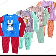 ✨NEW JR/JKIDS (REJECTED) LONG SLEEVE PYJAMAS| BAJU TIDUR BUDAK LENGAN PANJANG