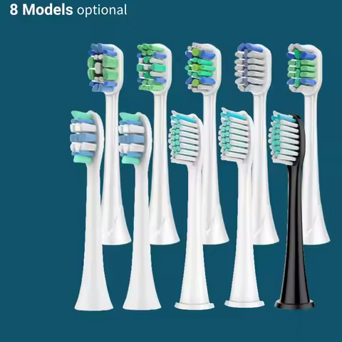 8Models Optional brush Heads Compatible with Philips Sonicare Electric Brush Head 1100 2100 4100 430