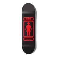 GIRL MALTO 93 TIL DECK BLACK 7.25"