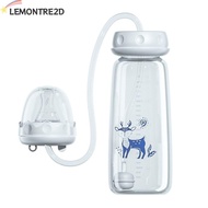 WEMONE Feeding Bottle Set, 8oz/240ml Gravity Ball Hands-Free Baby Bottle, Self-Feeding Normal-Neck w