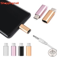 GS Type C To 3.5MM Headset Adapter Universal Earphone Adapter for Mobile Phone / Alloy Shell Durable