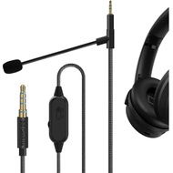 [5113] GEEKRIA QuickFit Boom Mic Headphone Cable for Gaming and Meeting Compatible with Bose 700 QC45 QC35 II QC25