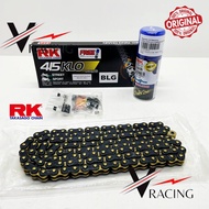 RK Takasago KLO 415-132L O-Ring Black Gold Chain Edition Y15ZR/Y16ZR/LC135/RS150/RSX