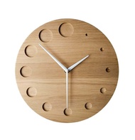 [FudFudAR] ฝุด-ฝุด-อะ นาฬิกาไม้แท้ แบบที่ 6 I นาฬิกาแขวนผนัง เข็มสีขาว เดินเงียบ ไม้สนนอก นาฬิกาไม้สน wooden wall clock มินิมอล Minimal นาฬิกามินิมอล