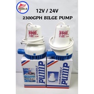 CKS 12V/24V 2300 Marine Submersible Pump / Bilge Pump ( Pump Air Bot ) 12v water pump 24v water pump