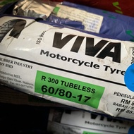 VIVA R300 60/80-17 Tubeless Bunga Michelin Pilot Sporty