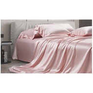 SATIN SILK Bedsheet w/ 2 Pillowcase and Other Items - 03122023
