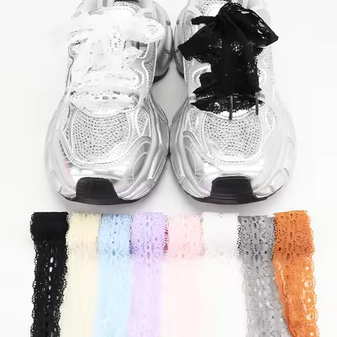 White Black Casual Rope Shoe Laces for Shoes Accessories 80/100/120CM 1 Pair Silk Lace Shoestrings G