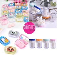 Lens Case Set (Travel Set )Lens Cleaner~Color Random 1pcs