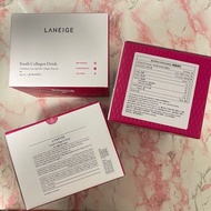 可大埔面交 /$650包順豐 皮膚靚靚過新年Laneige  30支裝 膠原蛋白美肌飲 youth collagen drink 飲得到的sleeping mask