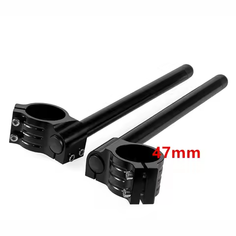 For YAMAHA YZF R3 R15 V3 2019 2020 Handlebar Clip Ons 47MM Clamp Clip On Fork CNC Cafe Racer Motorcy