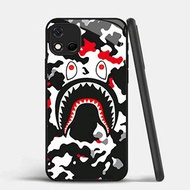 GK-5 Bape Glass Casing for OPPO Realme Reno A16E 4 C11 C20 C20A A16K F17 4F A93 Pro Lite 2021