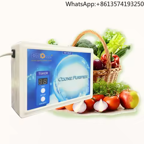 200mg Household Ozone generato Machine with Timer for Water and air Purifying Cleaning Fruits and Ve
