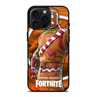 Fortnite the Merry Marauder Skin Hd Clear Tempered Glass Back Cover for for Iphone 17 16 15 14 13 Pr