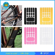 [Almencla1] Bike Chainstay Sticker, Paster,Tape Supplies,Bike Chain Protective Decal for Mountain Bike,Outdoor Sport,Folding Frame