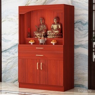 Cabinet Buddha Cabinet Buddha Shrine Cabinet Buddha Niche with Door Table Home Chinese Style Altar A