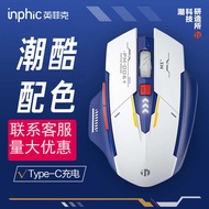 INPHIC INPHIC F9 Mecha Version Wireless Mouse Mute Silent Charging Office Game Laptop Computer