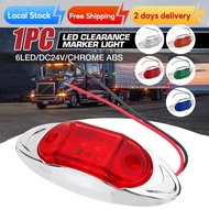 ★Fast Local Delivery★24V 6led Side light The width light Position light Suitable for truck trailers led light car