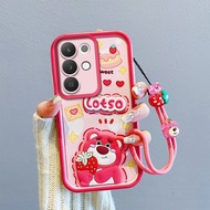 For Realme C85 Case Soft Silicone TPU Shockproof 3D Plush Doll Back Cover Protective Phone Cover For