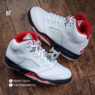 R'daigou Air Jordan 5 Fire Red Silver Tong 2020 Kaede Rukawa DA1911-102