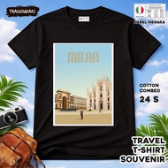 ITALY SOUVENIR T-SHIRT 6 WEAR ITALY COUNTRYTAG COTTON 24S SOUVENIR PREMIUM GIFT