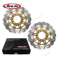 Arashi CNC Full Floating Front Brake Disc Disk For KAWASAKI NINJA 1000 ZX1000 1000 2011-2013 / NINJA